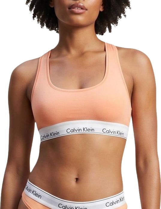 Calvin Klein Underwear Orange Cotton Bra