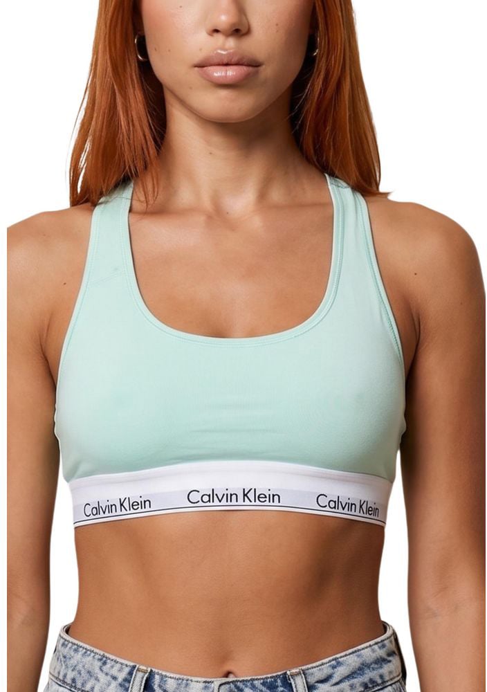 Calvin Klein Underwear Green Cotton Bra