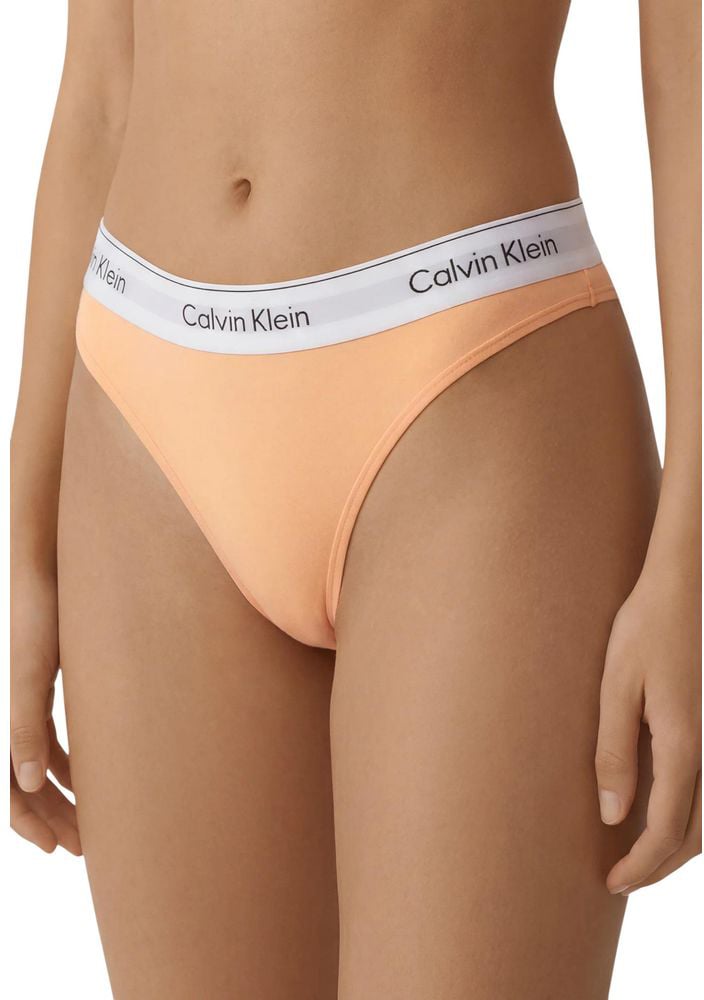 Calvin Klein Underwear Orange Cotton Pantie