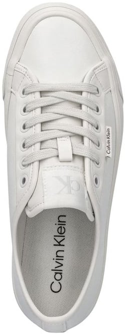 Calvin Klein Jeans White Leather Sneakers