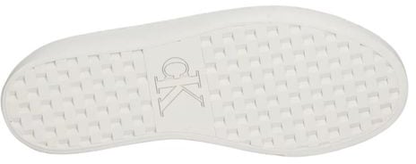 Calvin Klein Jeans White Leather Sneakers