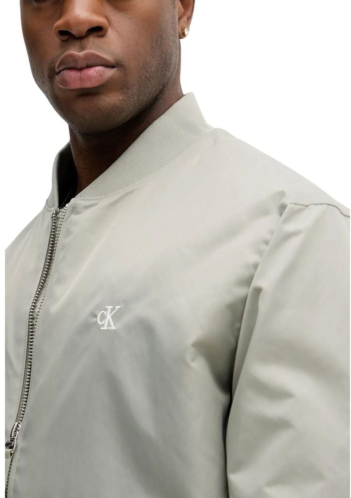 Calvin Klein Jeans Bicolor Polyamide Bomber