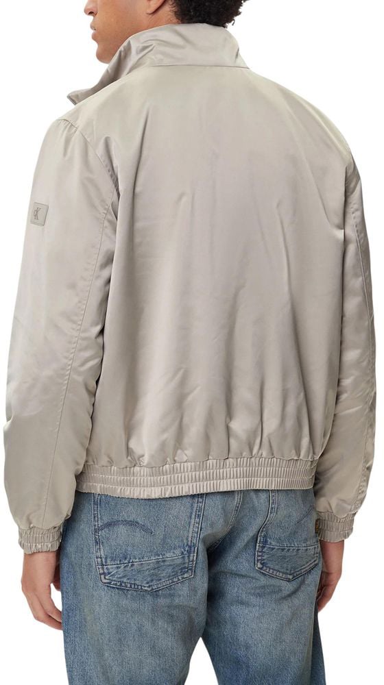 Calvin Klein Jeans Beige Recycled Polyester Full-Length Jacket
