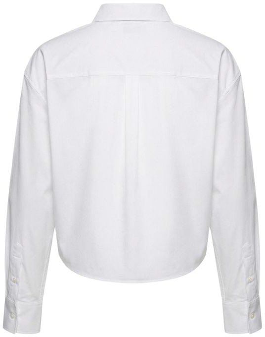 Calvin Klein Jeans White Cotton Blouse