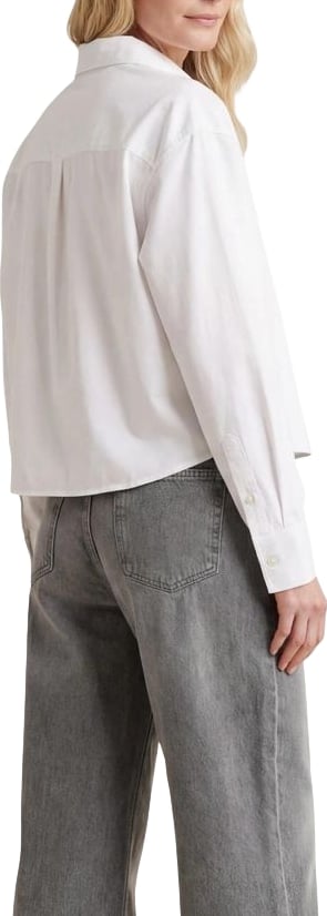 Calvin Klein Jeans White Cotton Blouse