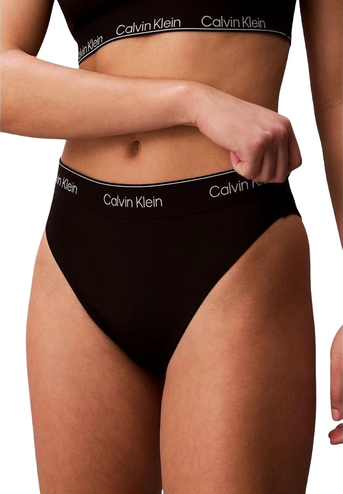 Calvin Klein Jeans Black Recycled Polyester Swim Briefs