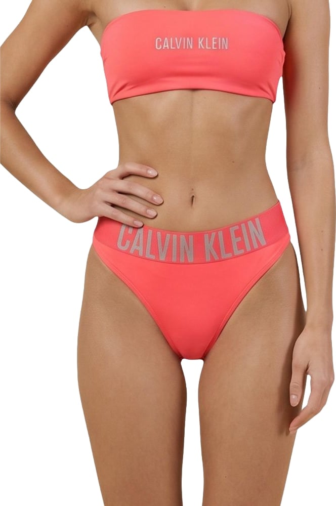 Calvin Klein Jeans Orange Recycled Polyester Swim Briefs
