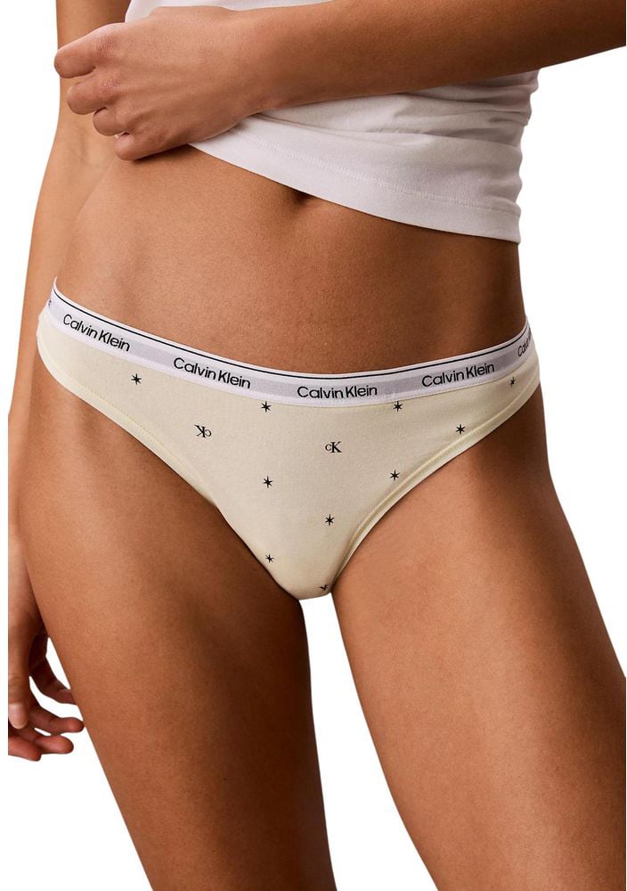Calvin Klein Underwear Gray Cotton Pantie