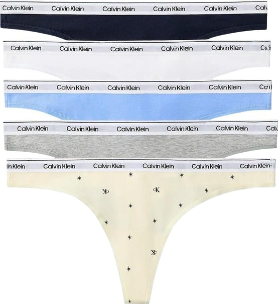 Calvin Klein Underwear Gray Cotton Pantie