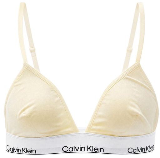 Calvin Klein Underwear Beige Cotton Bra