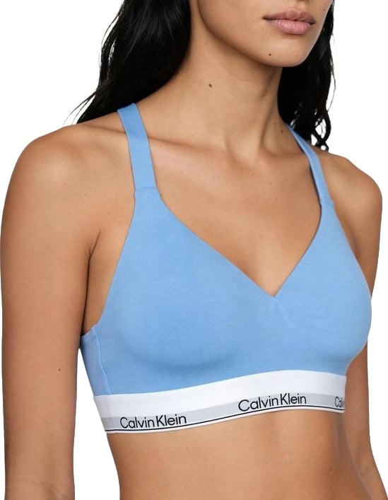 Calvin Klein Underwear Blue Cotton Bra