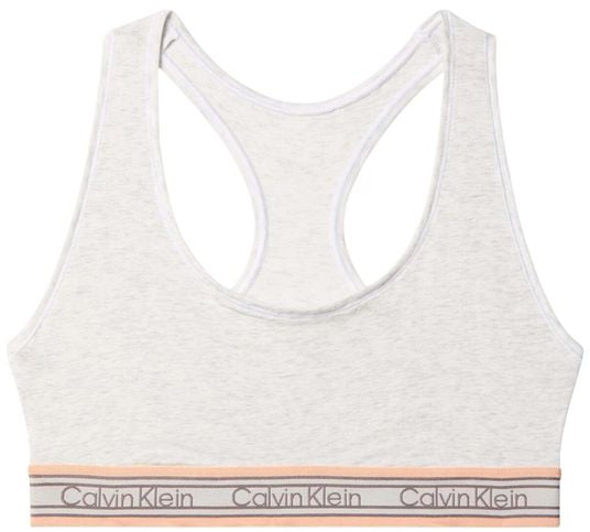 Calvin Klein Underwear Cream Cotton Bra