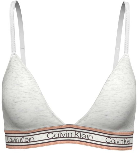 Calvin Klein Underwear Cream Cotton Bra