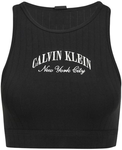 Calvin Klein Underwear Black Cotton Bra