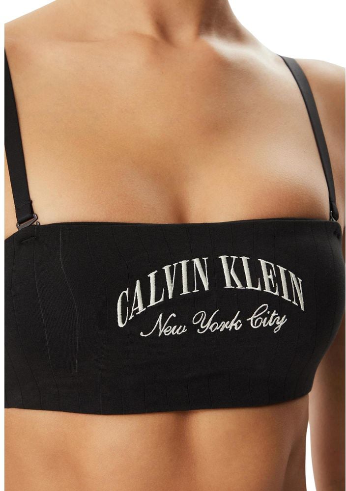 Calvin Klein Underwear Black Cotton Bra