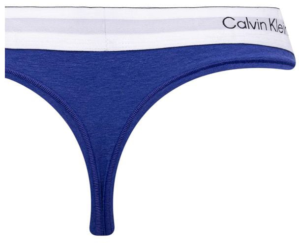 Calvin Klein Underwear Blue Cotton Pantie