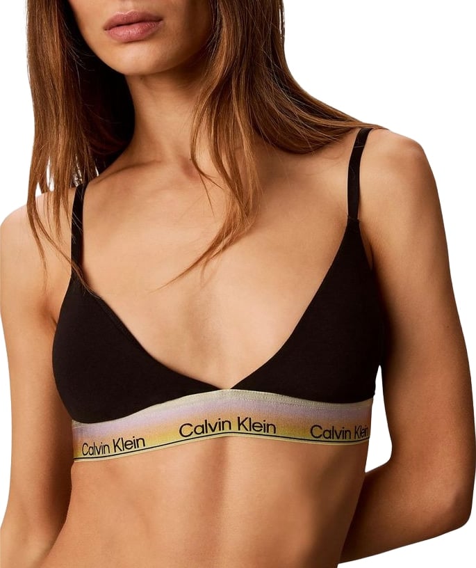 Calvin Klein Underwear Black Cotton Bra