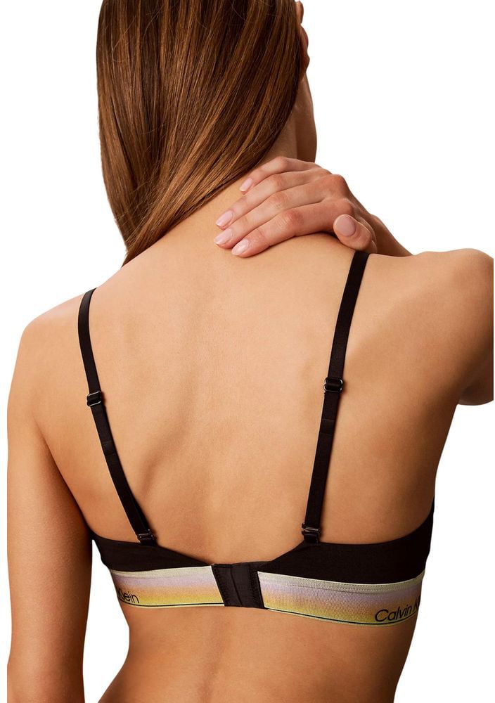 Calvin Klein Underwear Black Cotton Bra