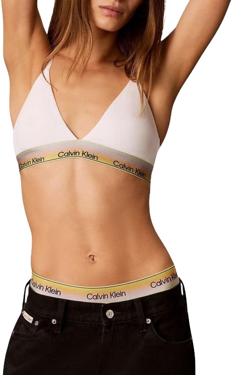 Calvin Klein Underwear White Cotton Bra