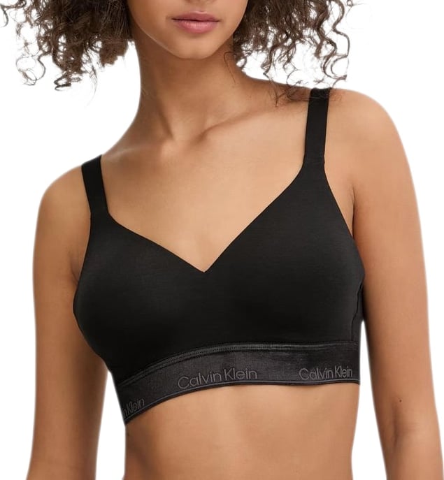 Calvin Klein Underwear Black Cotton Bra