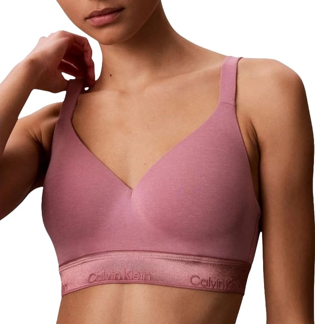 Calvin Klein Underwear Purple Cotton Bra