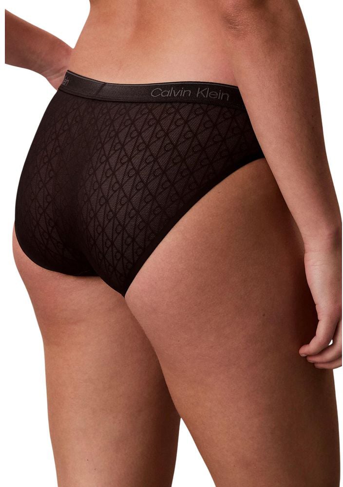 Calvin Klein Underwear Black Nylon Pantie