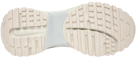 Calvin Klein Jeans Beige Leather Chunky Sneakers