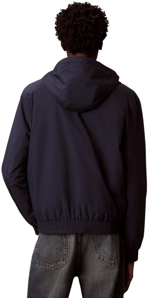 Calvin Klein Jeans Blue Recycled Polyester Full-Length Jacket