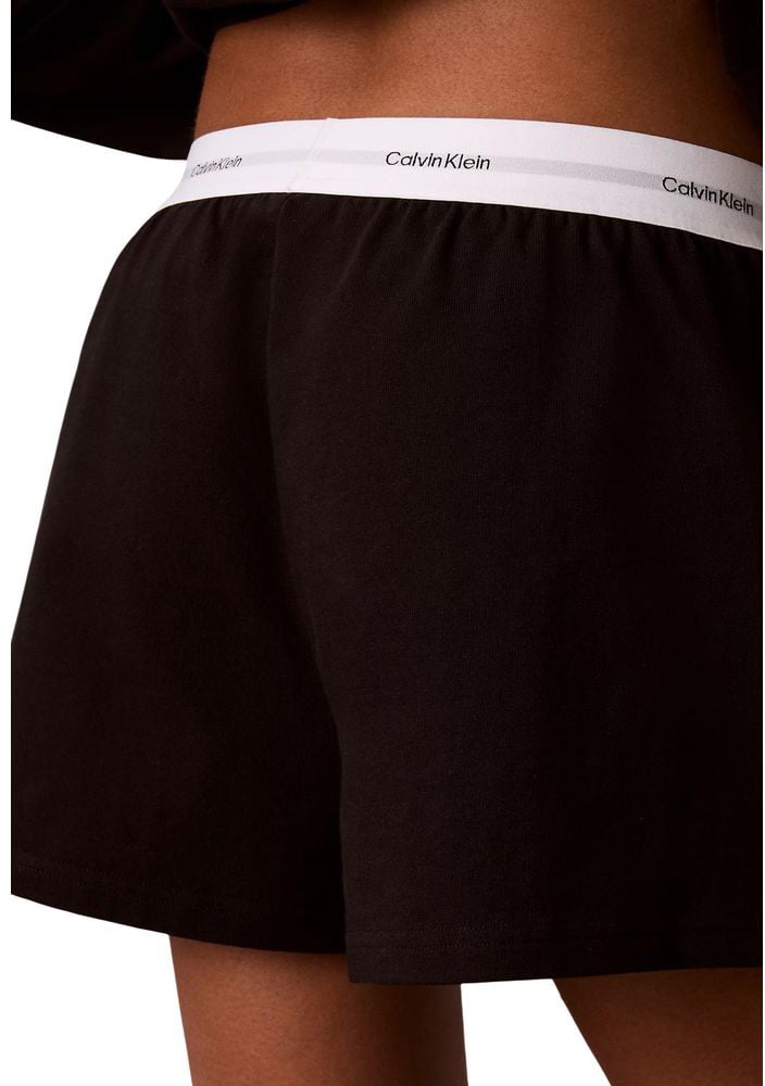 Calvin Klein Underwear Black Cotton Set Sleepwear