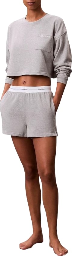 Calvin Klein Underwear Gray Cotton Bottoms Sleepwear