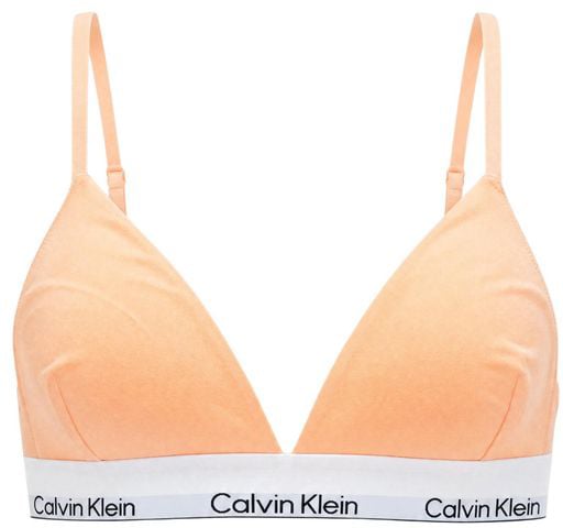 Calvin Klein Underwear Orange Cotton Bra