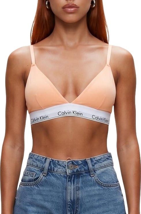 Calvin Klein Underwear Orange Cotton Bra