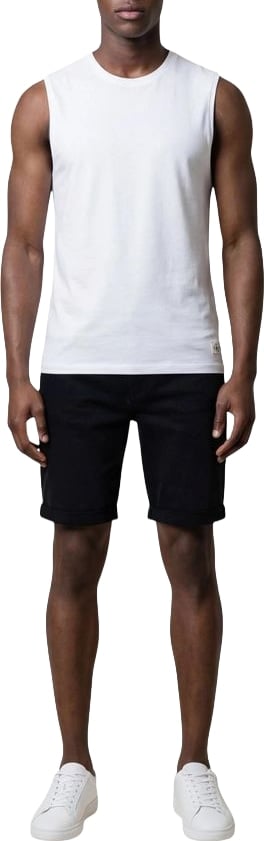 Calvin Klein Jeans White Cotton Tank Tops