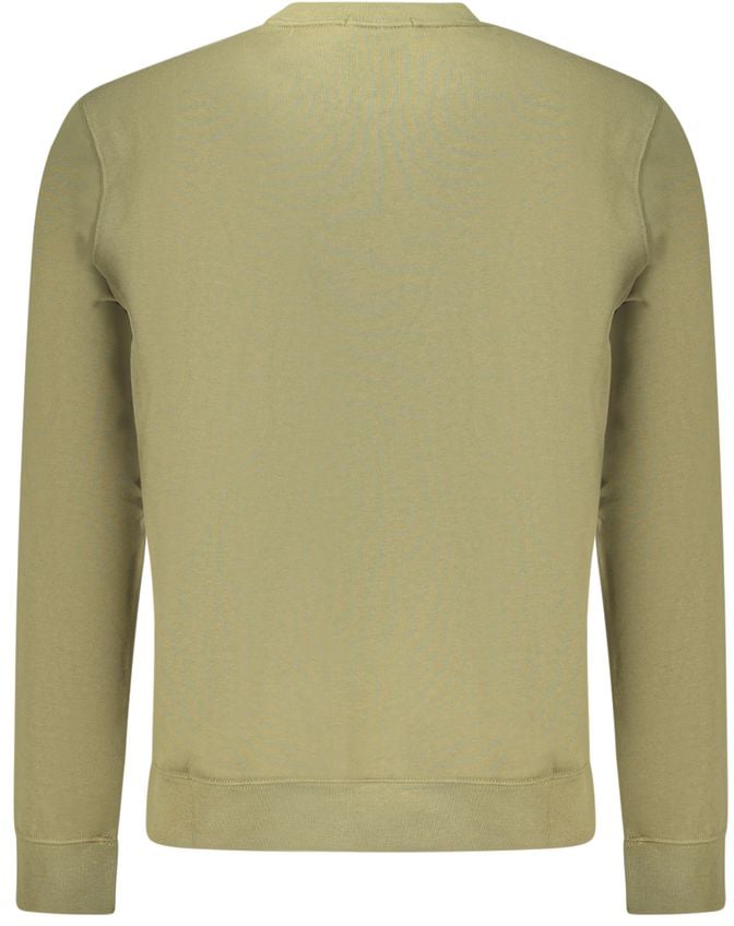 Calvin Klein Green Cotton Men's Sweatshirt
