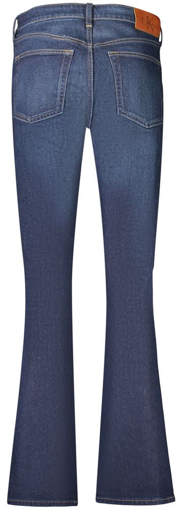 Calvin Klein Blue Cotton Womens Jeans