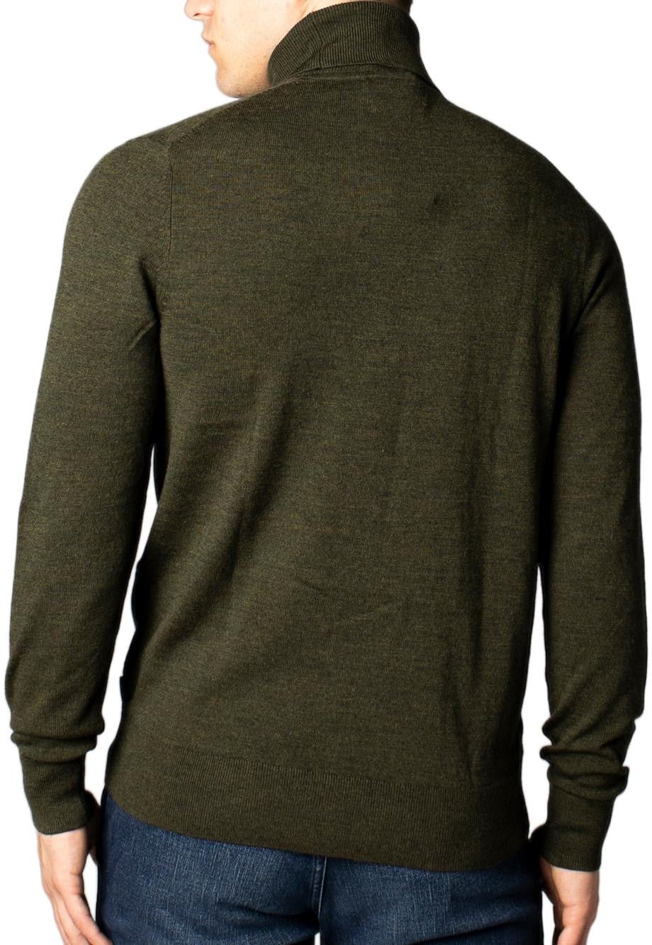 Calvin Klein Jeans Bicolor Cotton Turtleneck