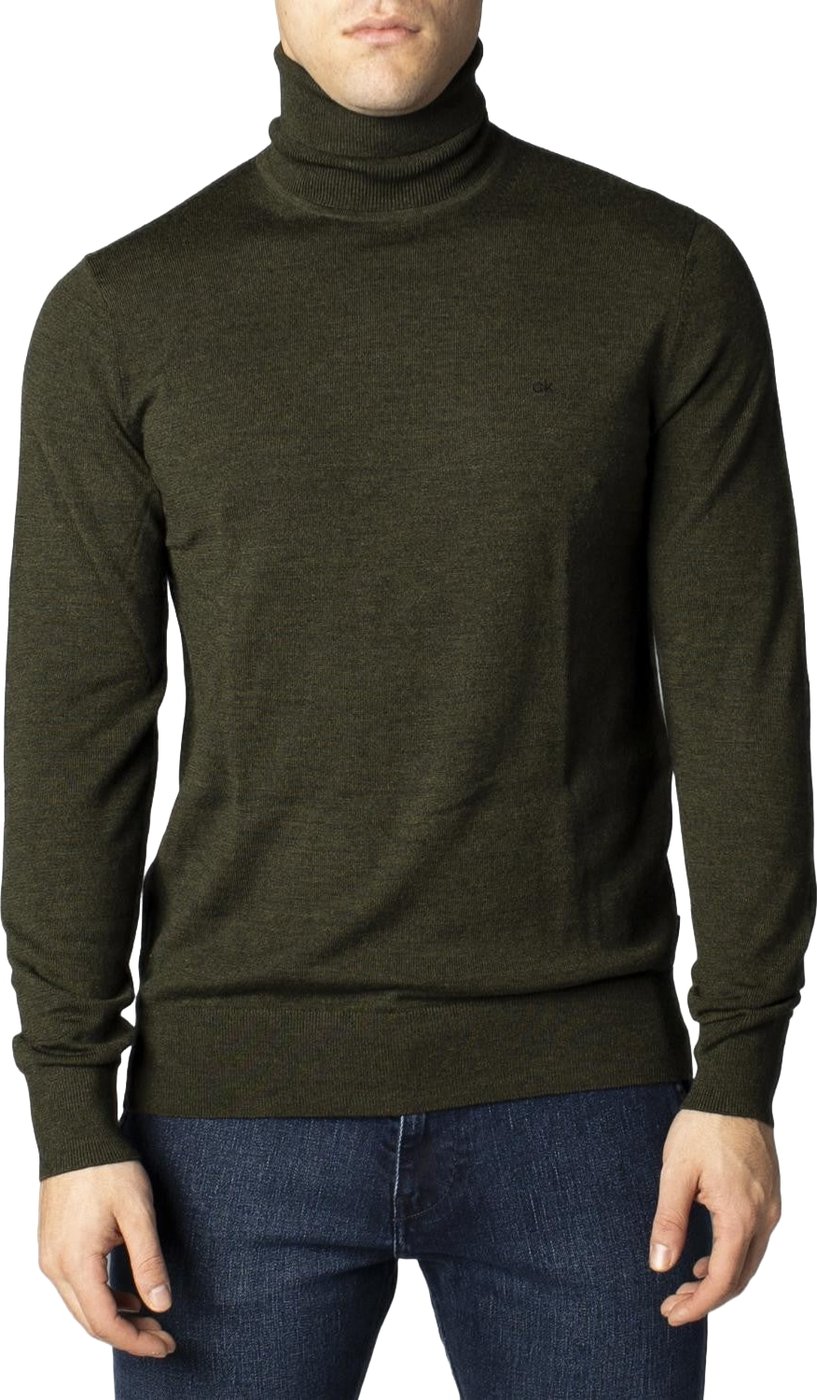 Calvin Klein Jeans Bicolor Cotton Turtleneck