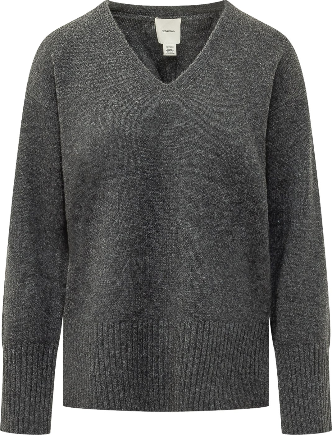 Maglia con Scollo a V in Lana