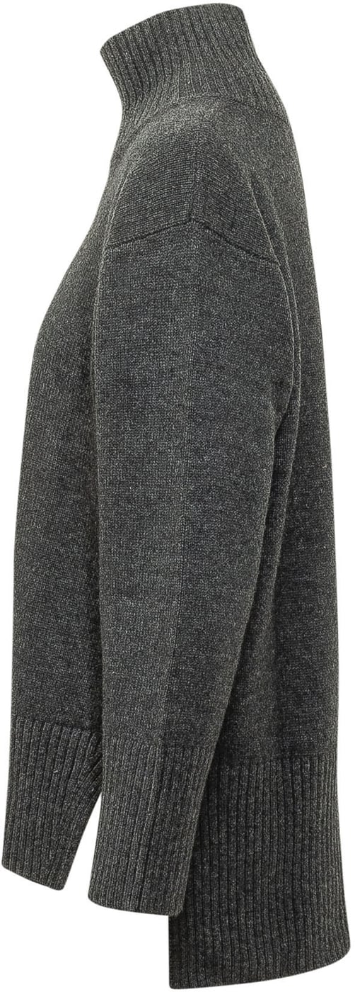 LUX WOOL TNECK SWEAT