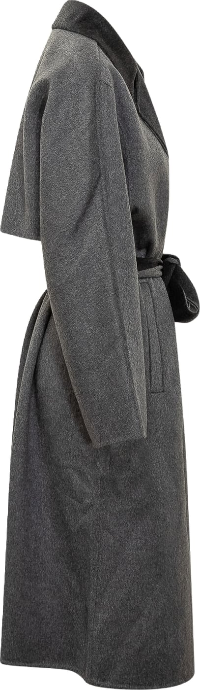 LONG WOOL WRAP COAT