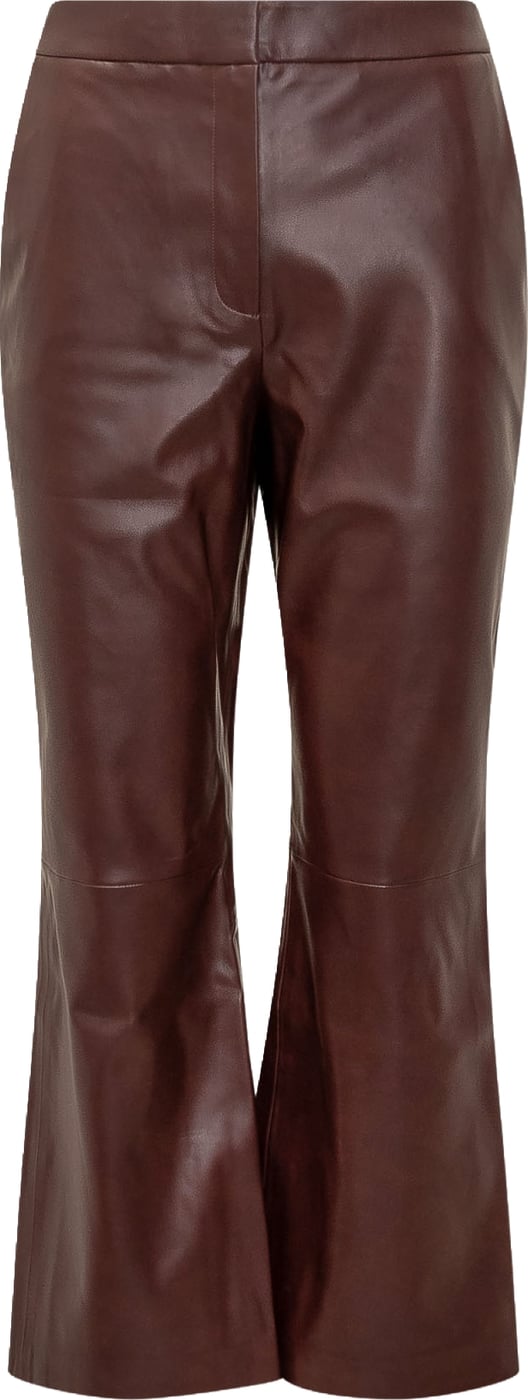 Pantaloni in Ecopelle a Zampa