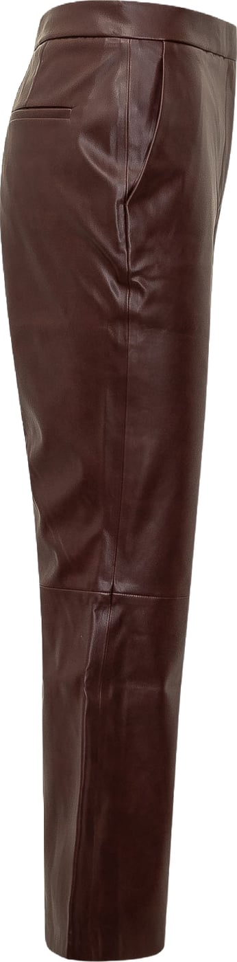 Pantaloni in Ecopelle a Zampa