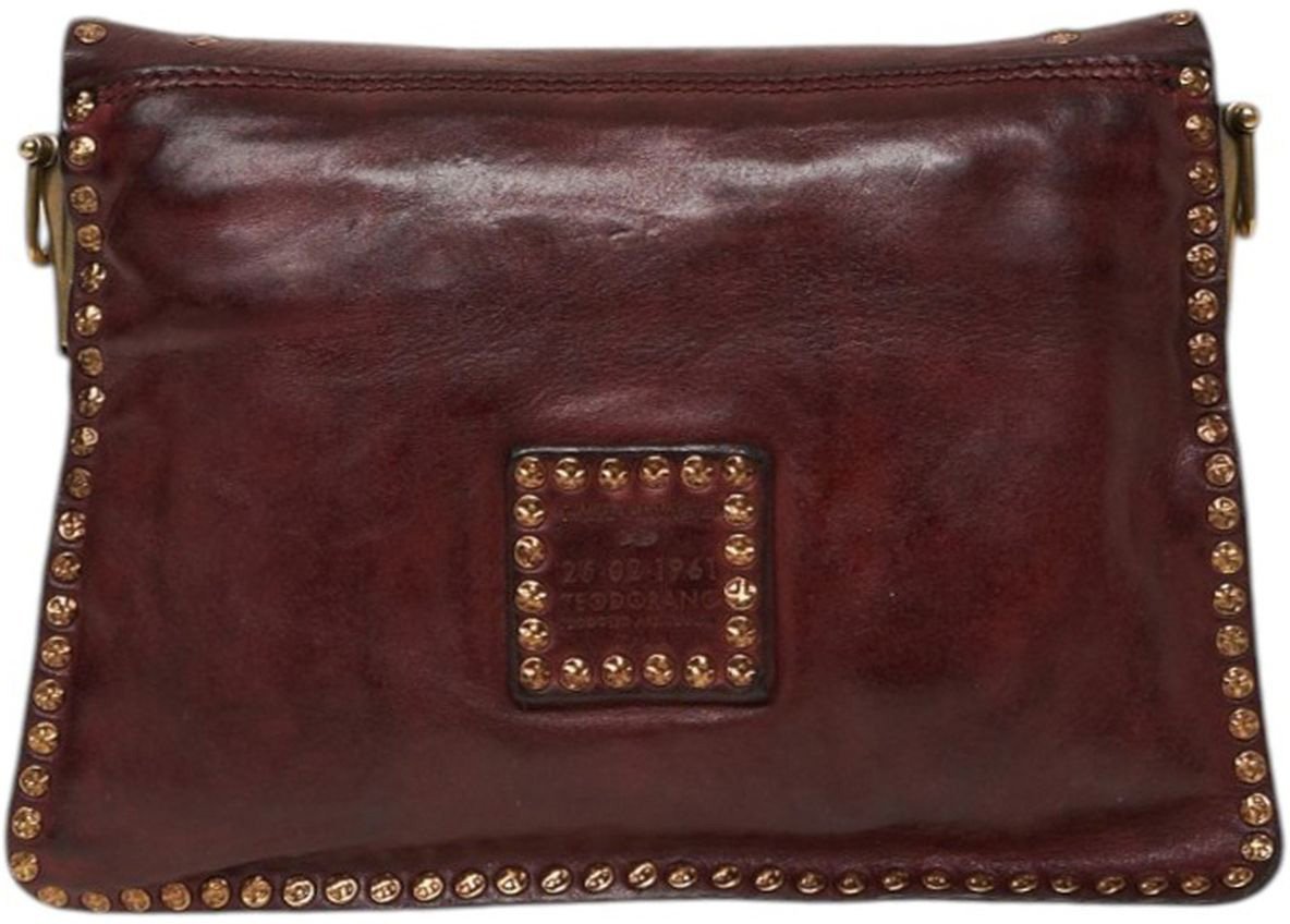 Shoulder bag in leather