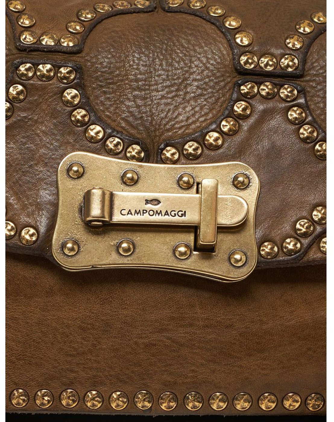 Leather shoulder bag