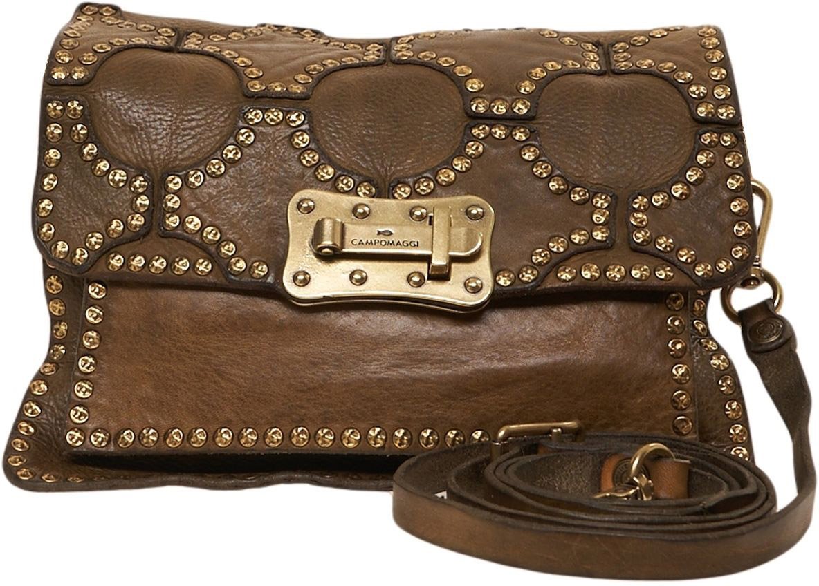 Leather shoulder bag