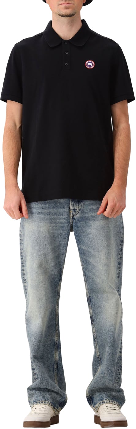 Canada Goose Polo Zwart Beckley Atlantic Black