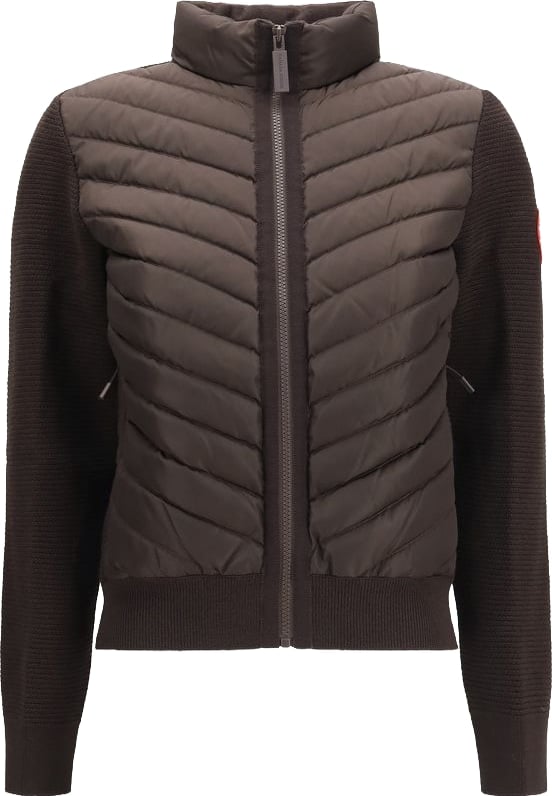 Canada Goose Brown Wool Oves Aries Full-Length Jacket