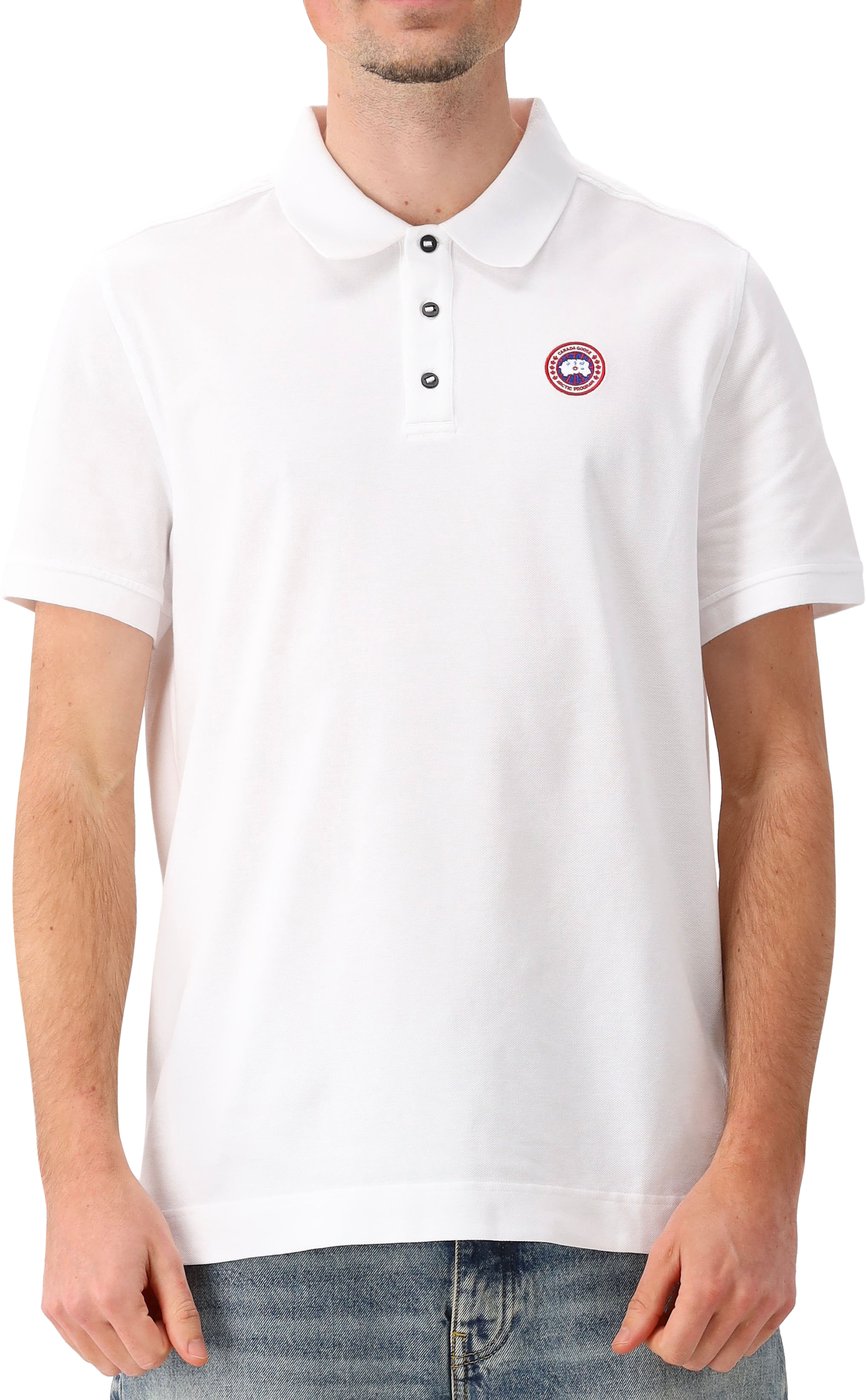 Polo Beckley in piqué katoen