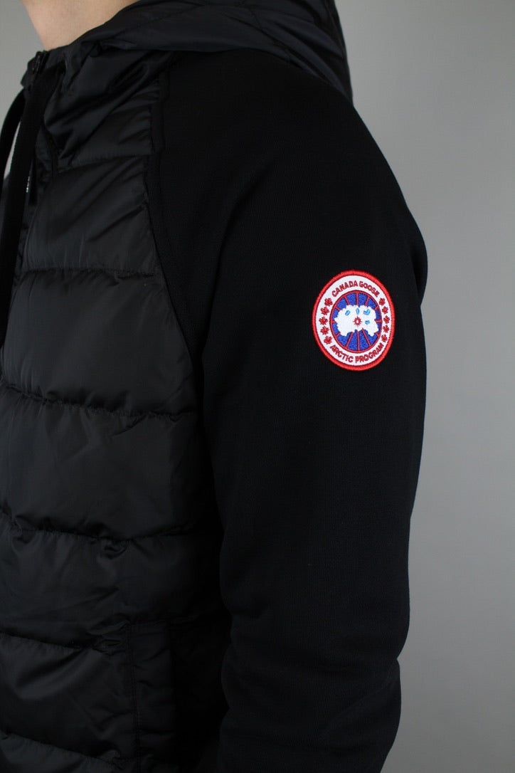 Canada Goose Hybridge Huron Zip Hoodie 'Zwart'