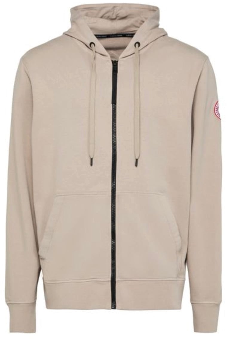 Canada Goose Huron Full Zip Hoodie 'Limestone/Beige'